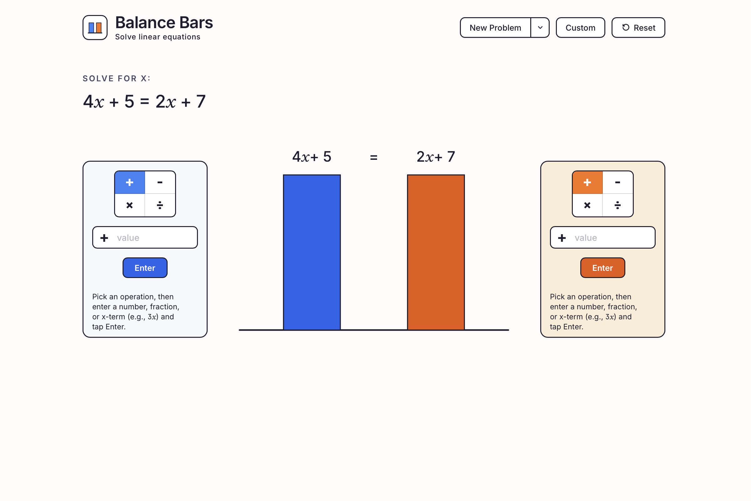 Balance Bars