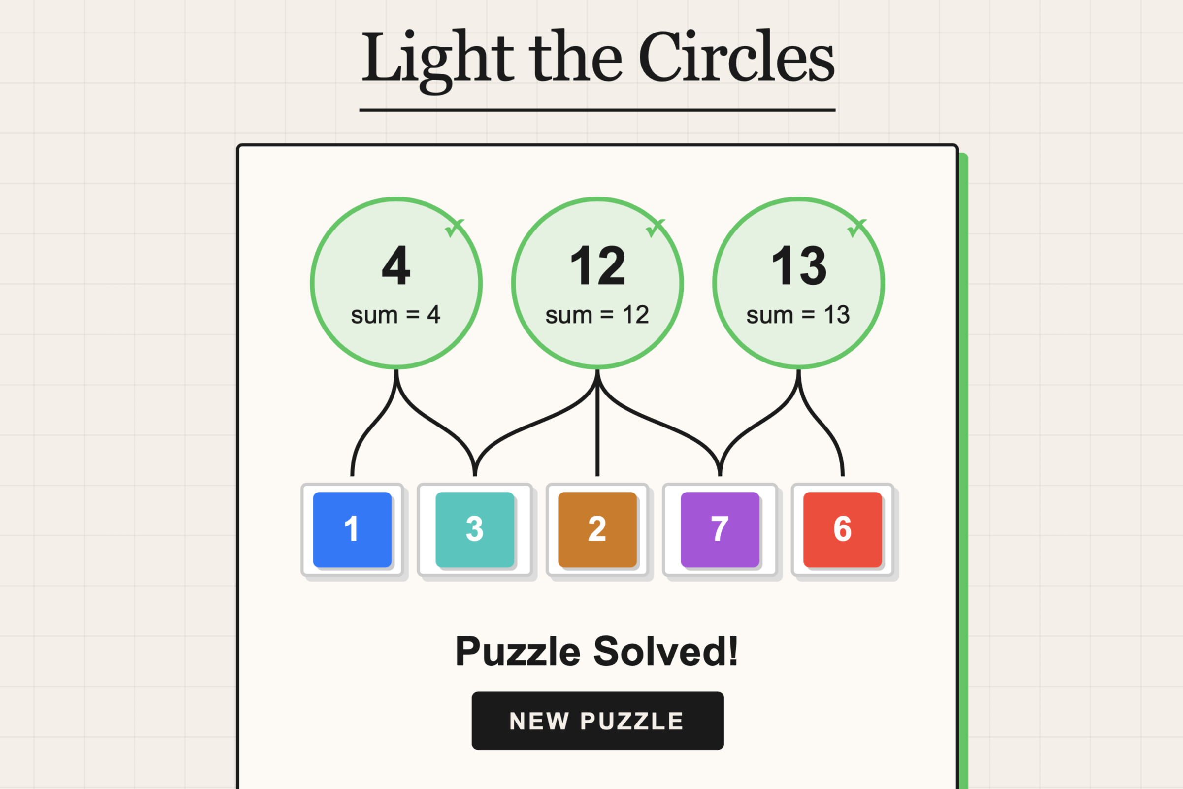 Light the Circles