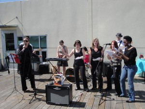 Key to Decibels—Key's house band