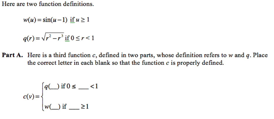 function-question